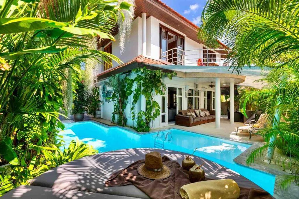 3 Bedroom Pool Villa - Kids Paradise In A Beachside Resort Choeng Mon Exterior photo